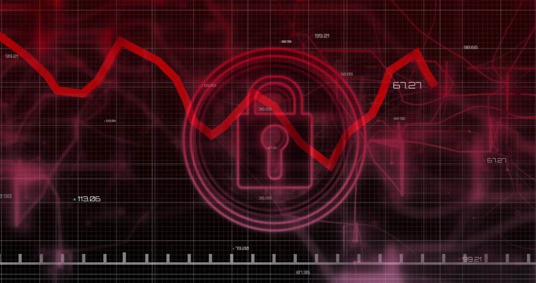 Cyber Security Lock with Data and Digital Analysis