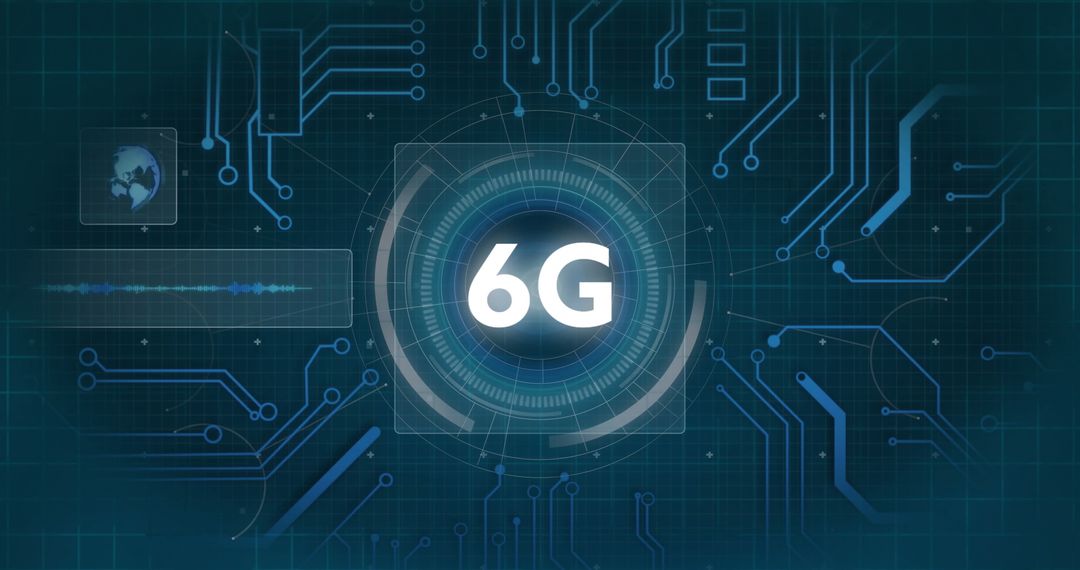 6G Technology Digital Interface with Global Connections