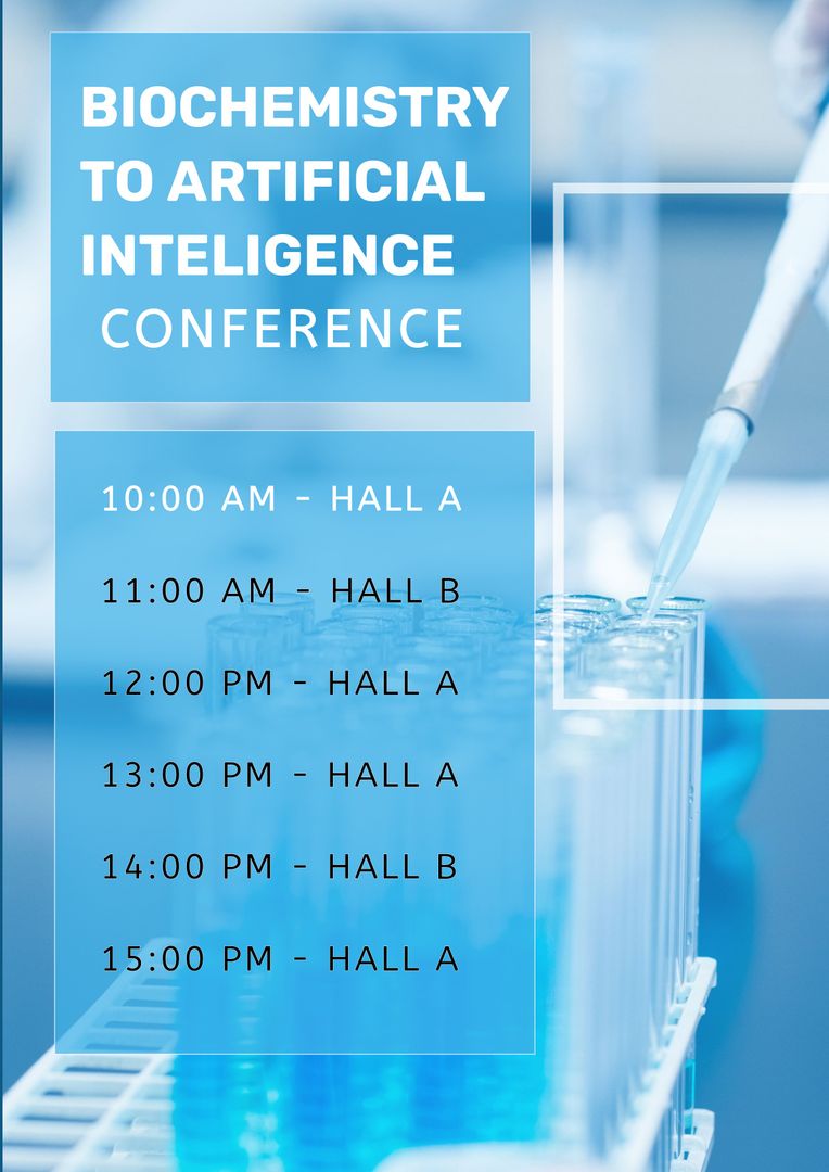 Conference Schedule Combining Biochemistry and Artificial Intelligence