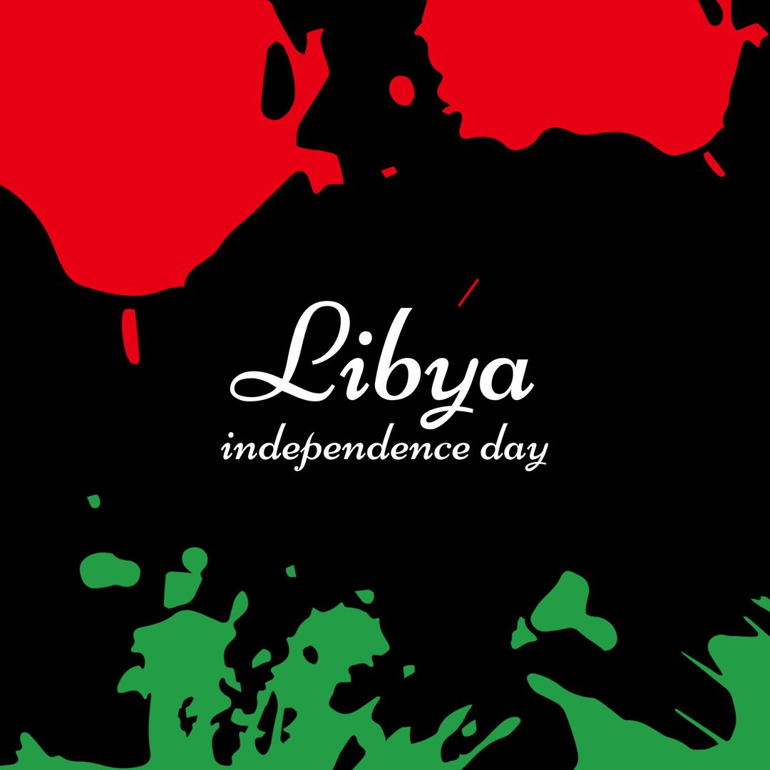 Libya Independence Day Celebration Concept Art
