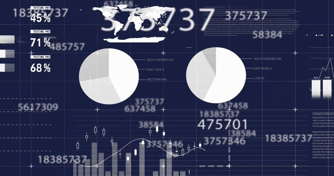 Digital Financial Data Analysis with Pictograms