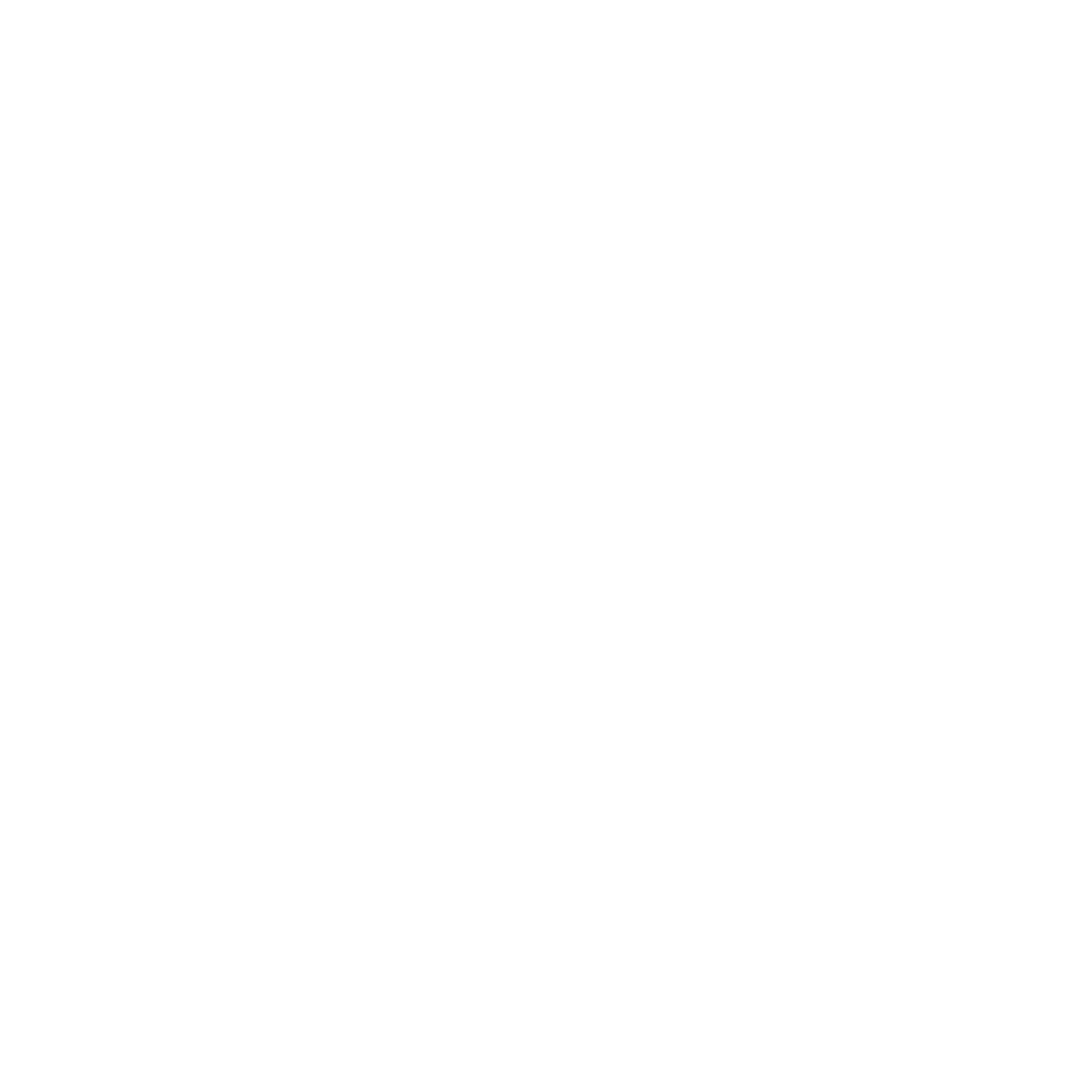 Transparent Directional White Arrow on Clear Background