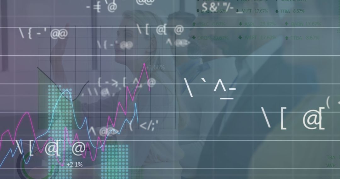 Diverse Business Team Analyzing Digital and Financial Data