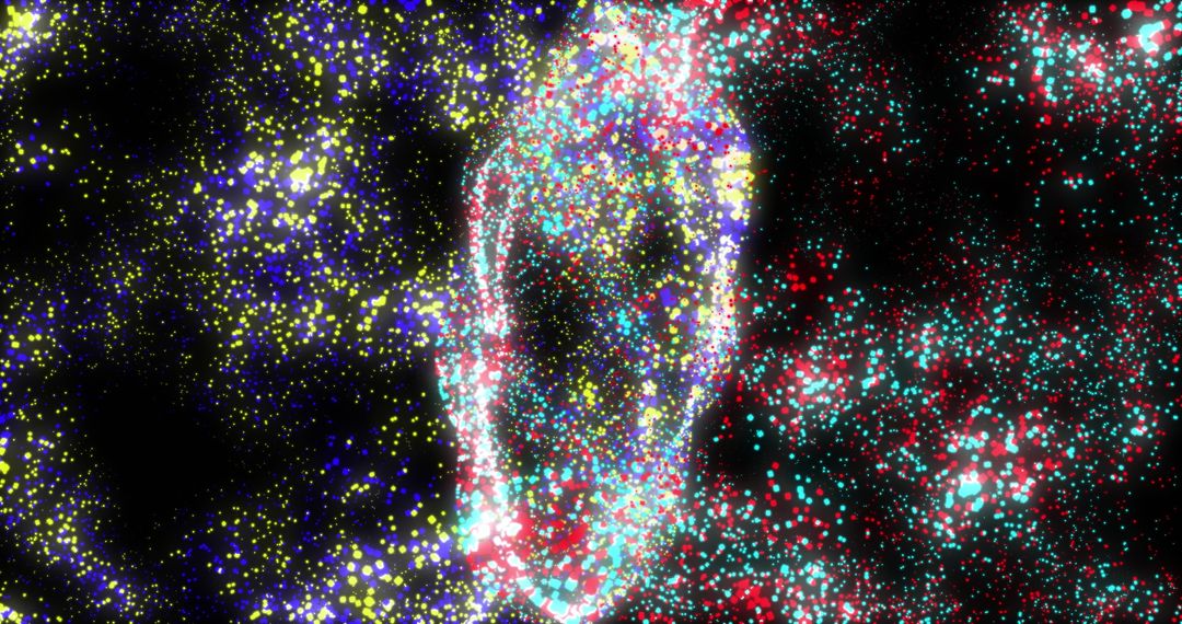 Abstract Visualization of Digital Data Networks in Cosmic Patterns - Free Images, Stock Photos and Pictures on Pikwizard.com