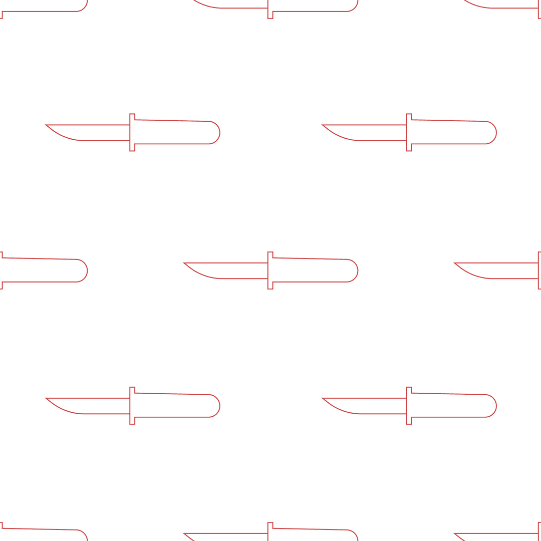 Red Knife Pattern on Transparent Background Repeated Motif - Download Free Stock Images Pikwizard.com