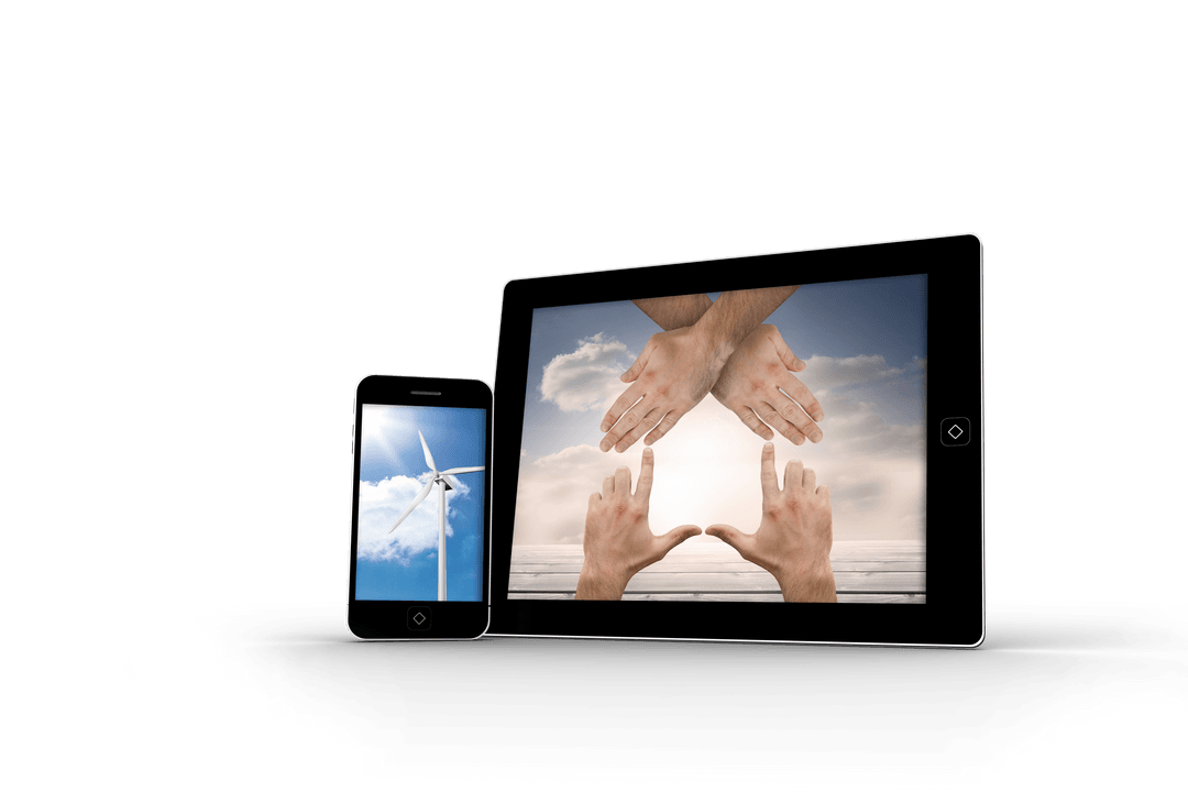 Transparent Conceptual Display of Technology on Devices