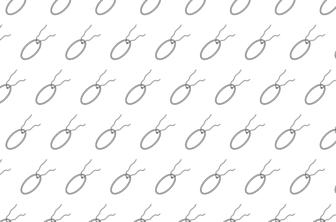 Seamless Black Tags Pattern Transparent Background