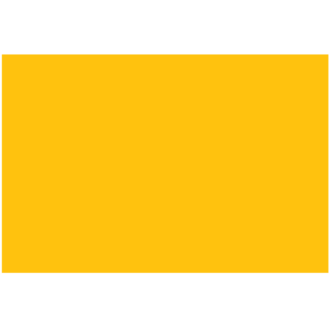 Abstract Yellow Shape Illustration on Transparent Background