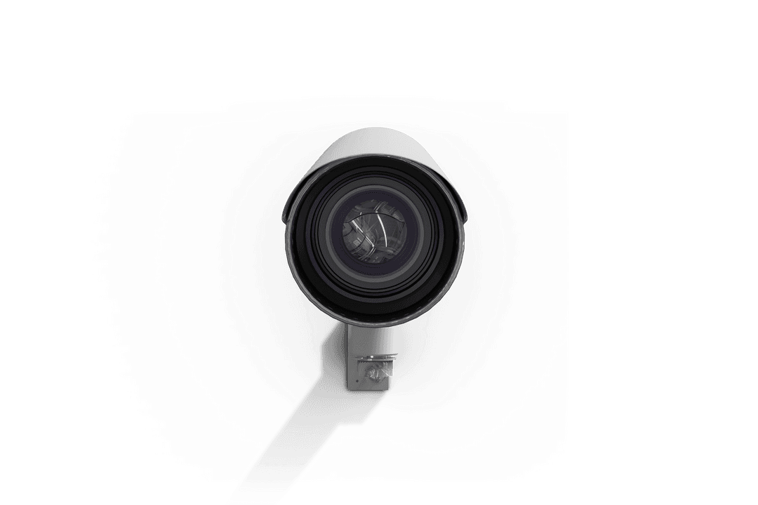Security Camera on Transparent Background