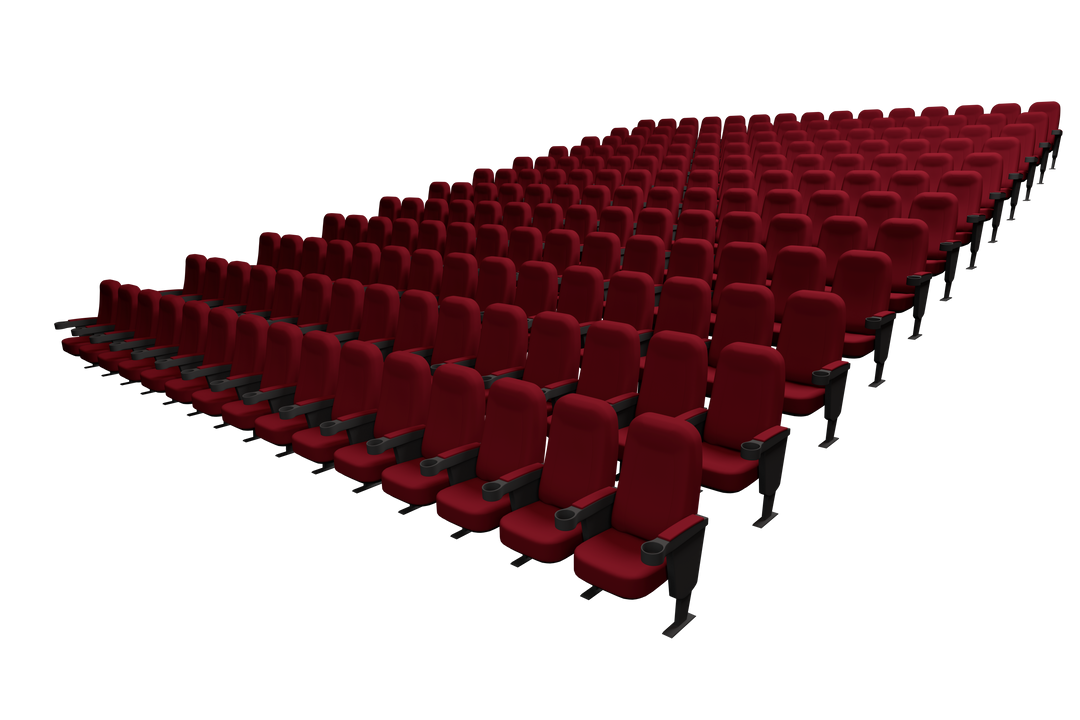 Transparent Rows of Empty Red Chairs for Event Seat Arrangement Concept - Download Free Stock Images Pikwizard.com