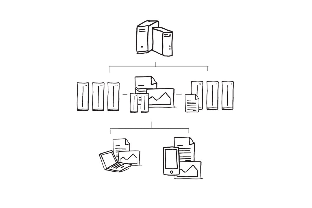 Transparent Vector Illustration of Computing and Networking Technology - Download Free Stock Images Pikwizard.com