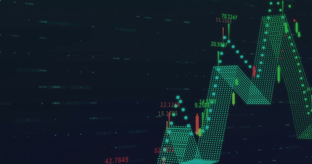 Futuristic Data Processing on Digital Interface Concept