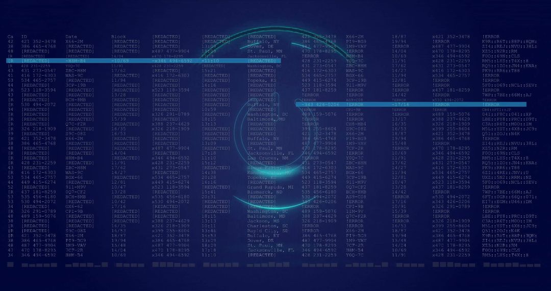Digital data processing in high-tech interface