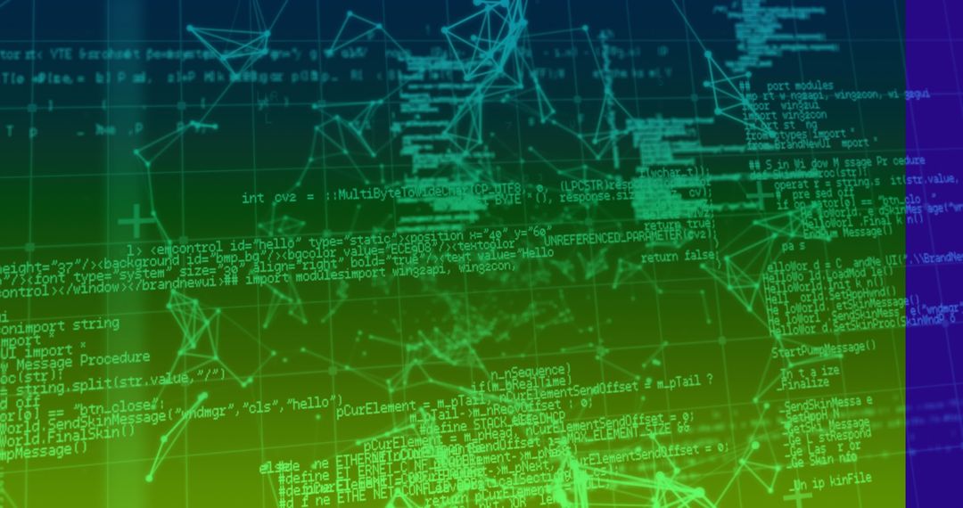 Neural Network Code Over Data Visualizations in Tech Environment - Free Images, Stock Photos and Pictures on Pikwizard.com