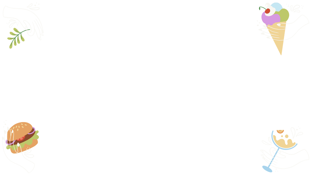 Hands Holding Culinary Elements on Transparent Background