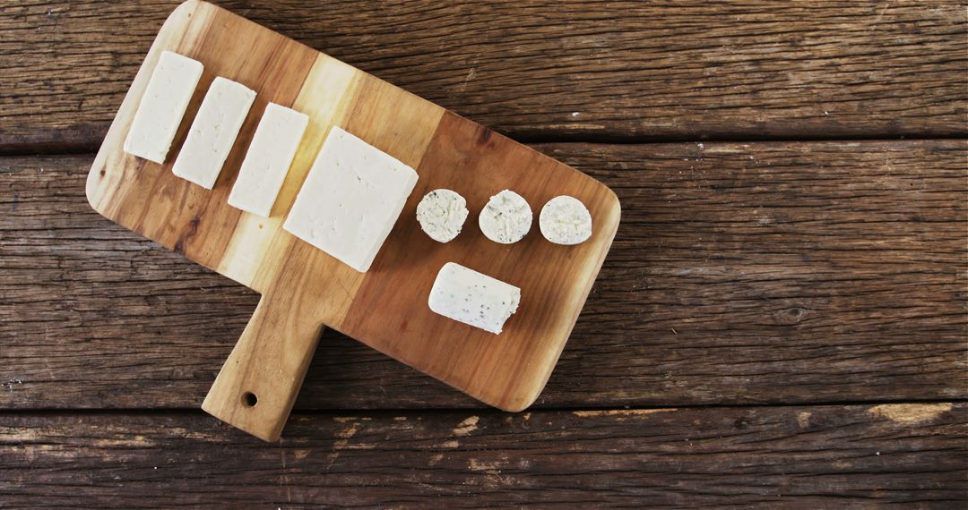 Different Types of Tofu on Wooden Cutting Board - Free Images, Stock Photos and Pictures on Pikwizard.com