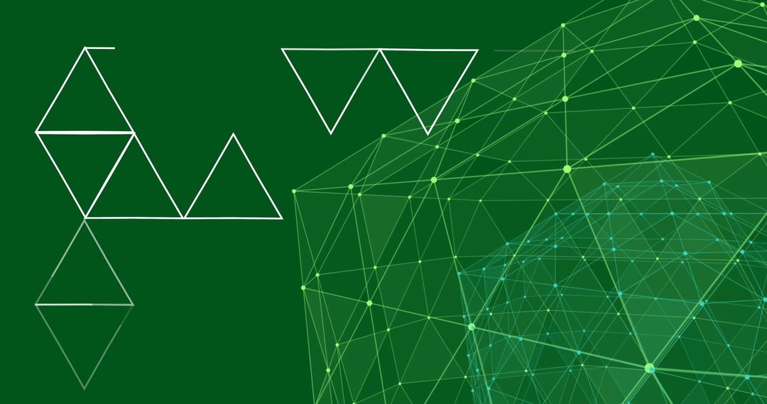 Global connections with data points and triangular design