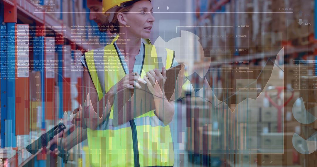 Warehouse Stock Management with Financial Data Overlay