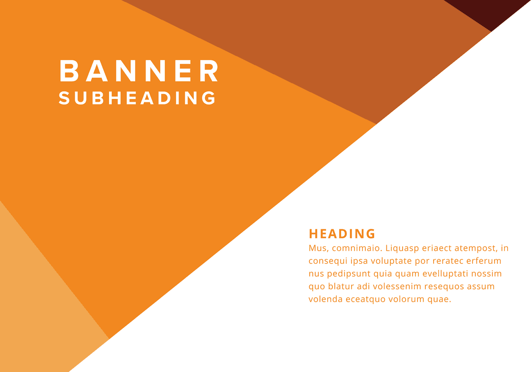 Transparent Background Advertising Banner Design PNG