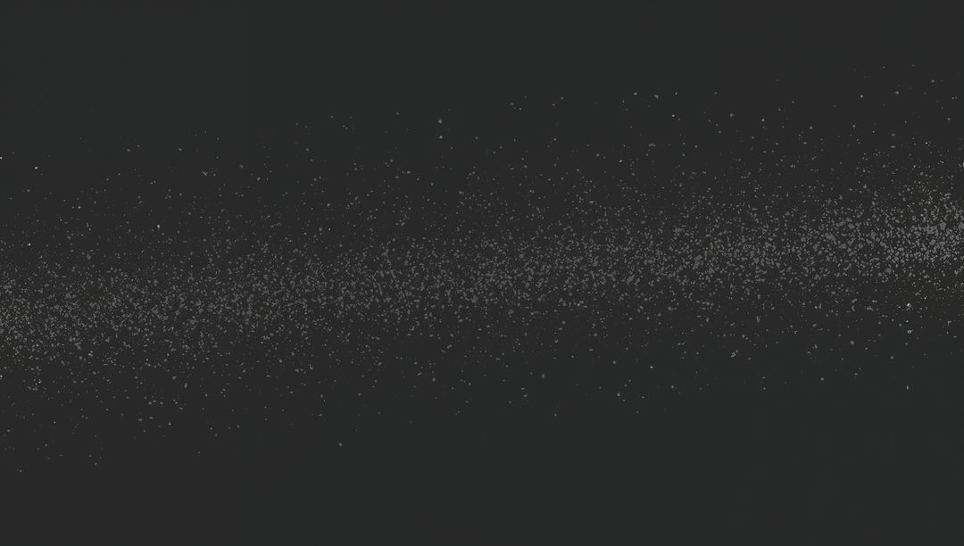 Abstract Black Minimalism with Galaxylike Speckled Patterns