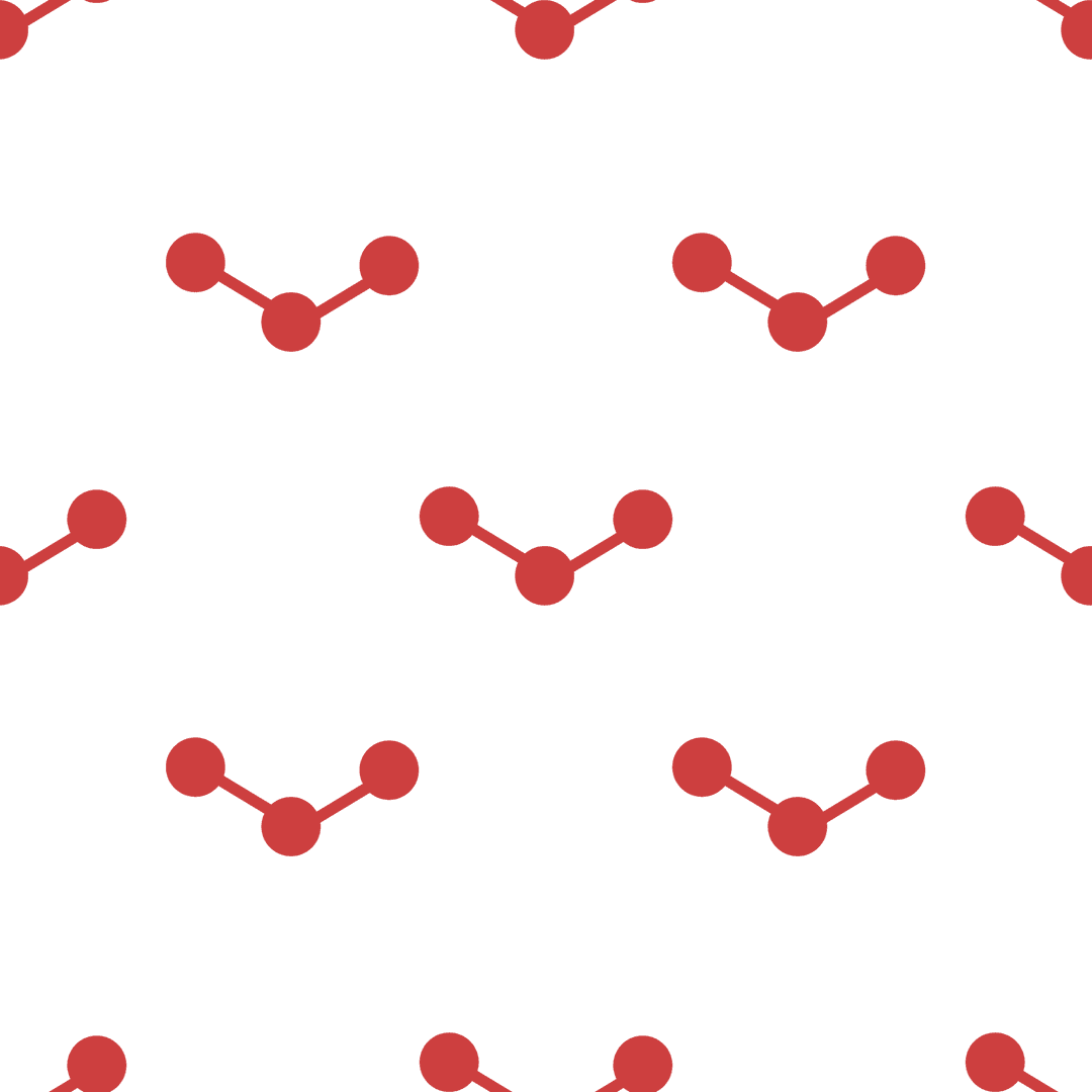 Red Molecule Pattern on Transparent Background Repeated Shape Concept - Download Free Stock Images Pikwizard.com