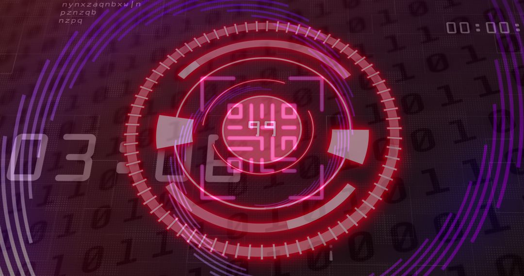Digital interface with qr code and data scanning