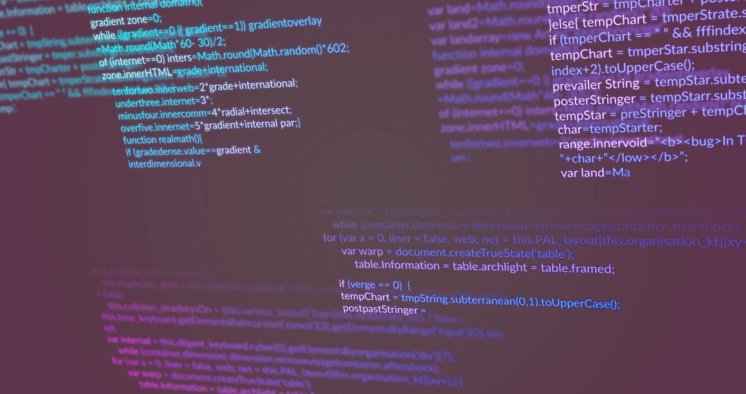 Colorful Programming Code on Monochrome Digital Screen