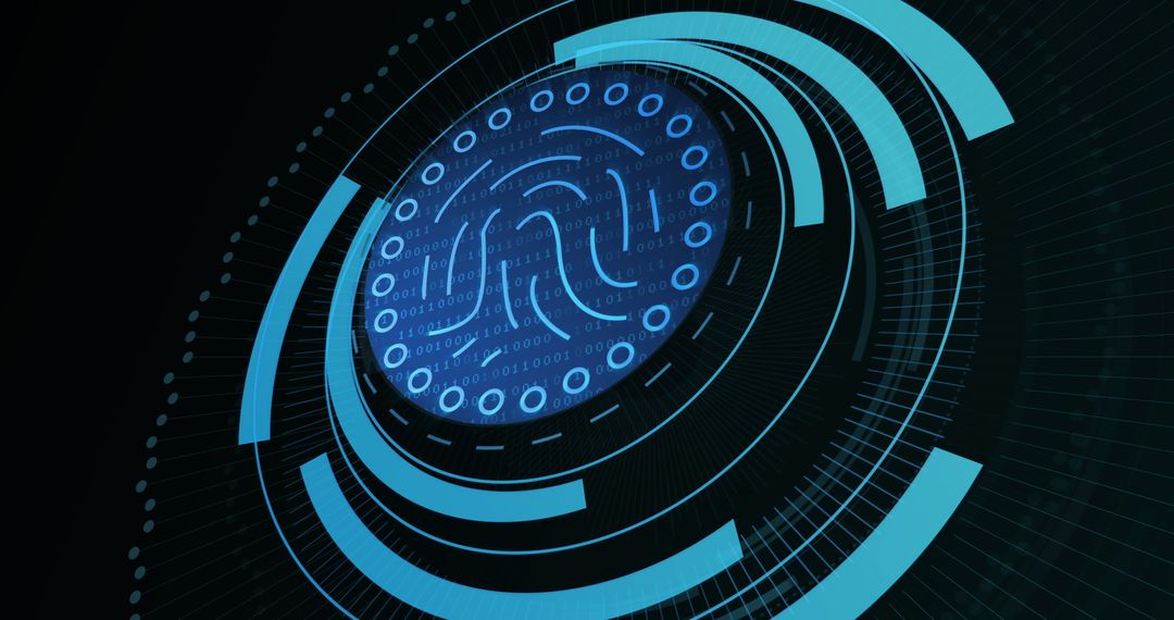 Biometric Fingerprint in Digital Processing Circle Representation