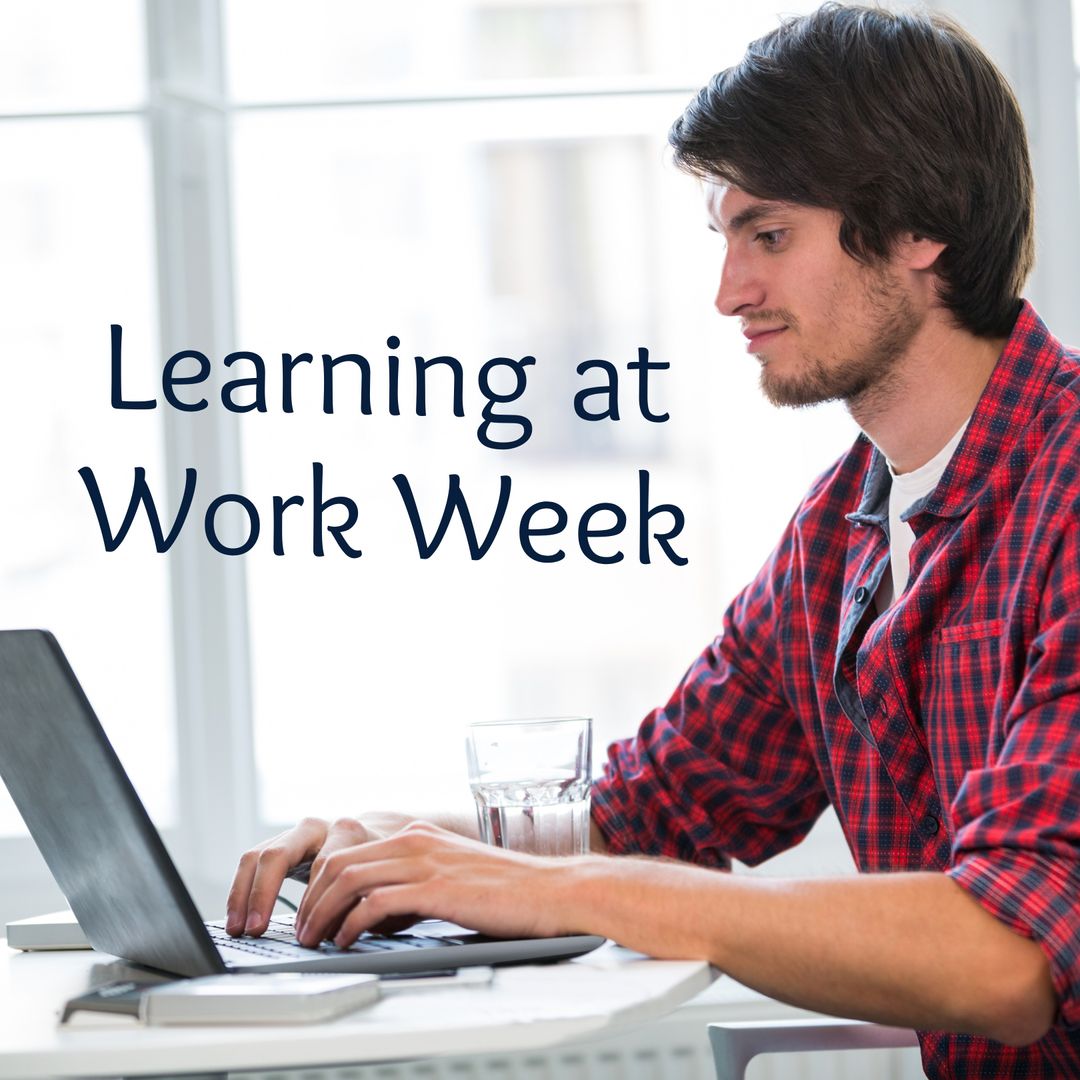 Young Professional Participating in Learning at Work Week