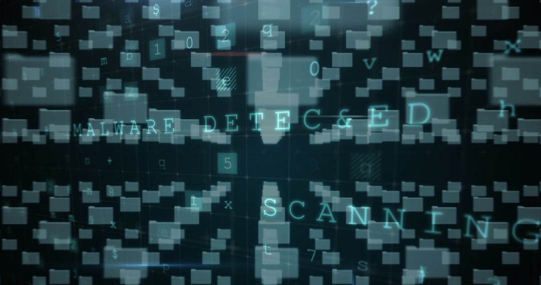 Digital Security Lock Amidst Data Processing Matrix