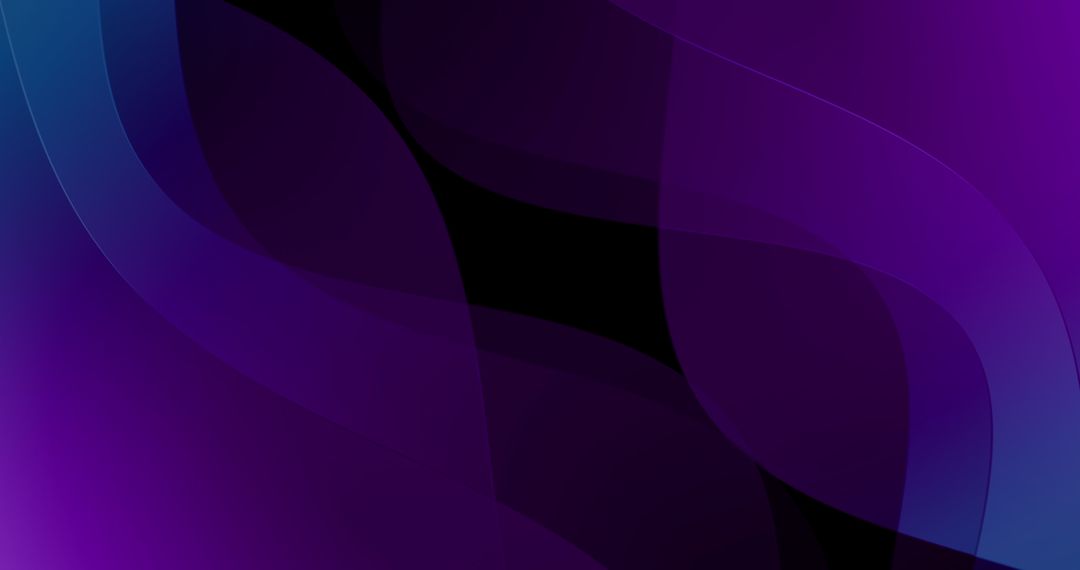 Abstract Purple Layered Waving Background with Copy Space
