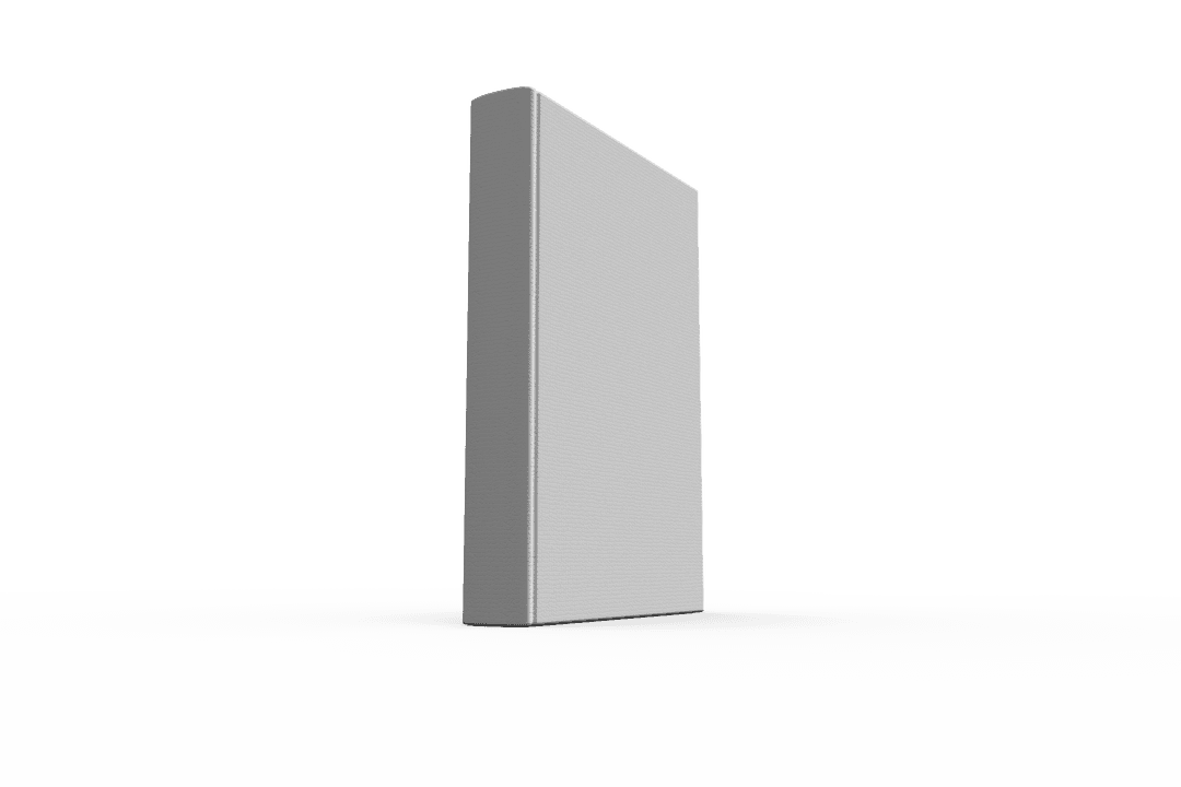 Digital Book with Transparent Background for Creative Design