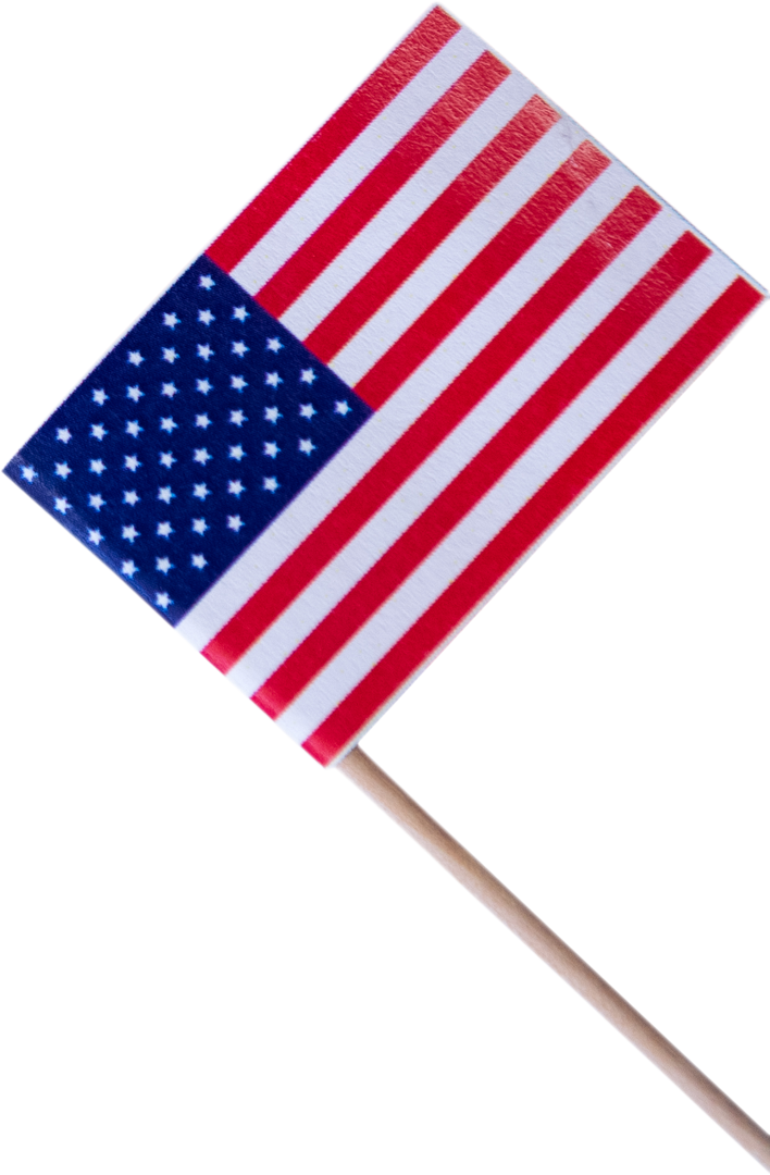 American Flag with Transparent Background for Patriotism Designs - Download Free Stock Images Pikwizard.com