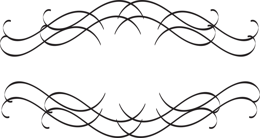 Intricate Black Pattern Border on Transparent Background - Download Free Stock Images Pikwizard.com