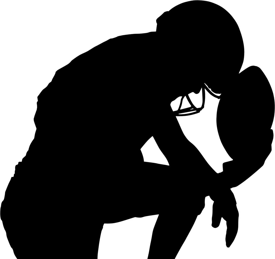 Transparent Silhouette Rugby Player Holding Ball While Kneeling