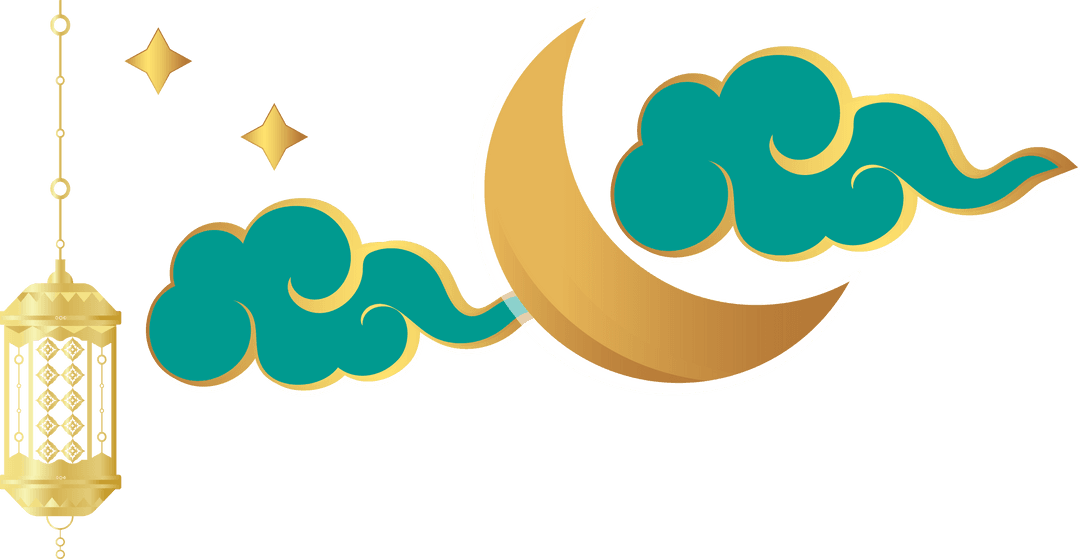 Elegantly Rendered Transparent Night Scene with LunarMotif