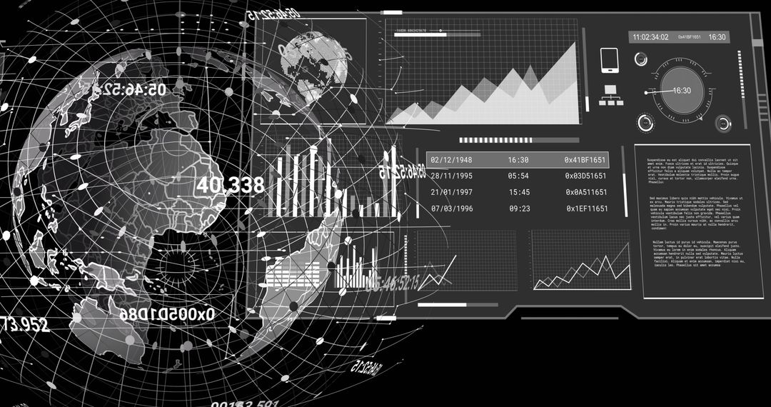 Global Data Processing and Visualization Interface