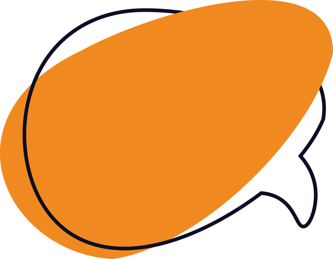 Transparent Yellow Speech Bubble Icon for Digital Use