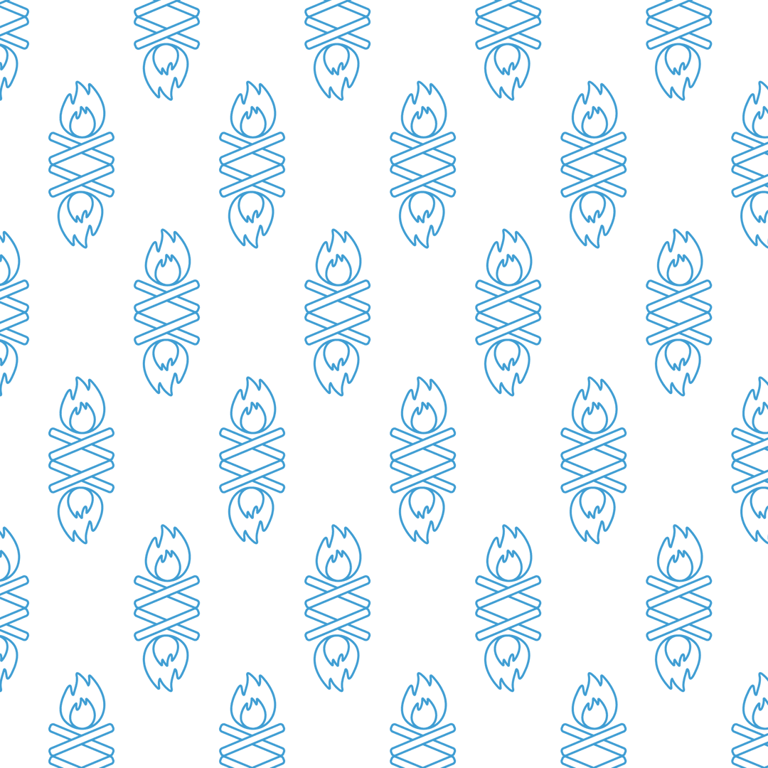 Blue Fire Pattern on Transparent Background with Repeating Design - Download Free Stock Images Pikwizard.com