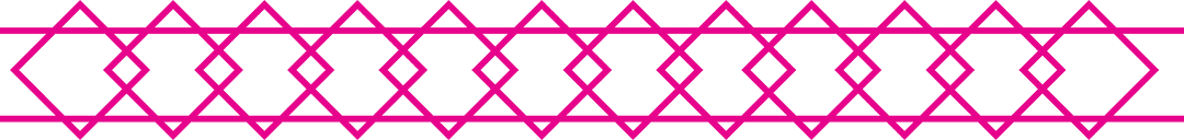 Geometric Pink Pattern on Transparent Background