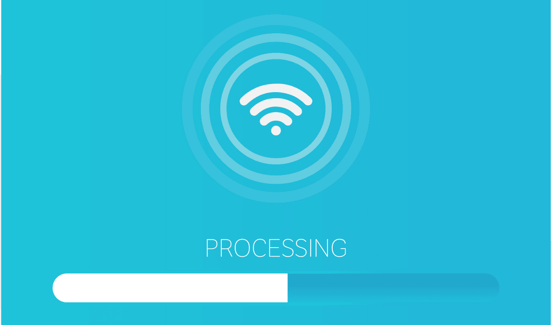 Transparent Digital Data Processing Interface Concept Illustration