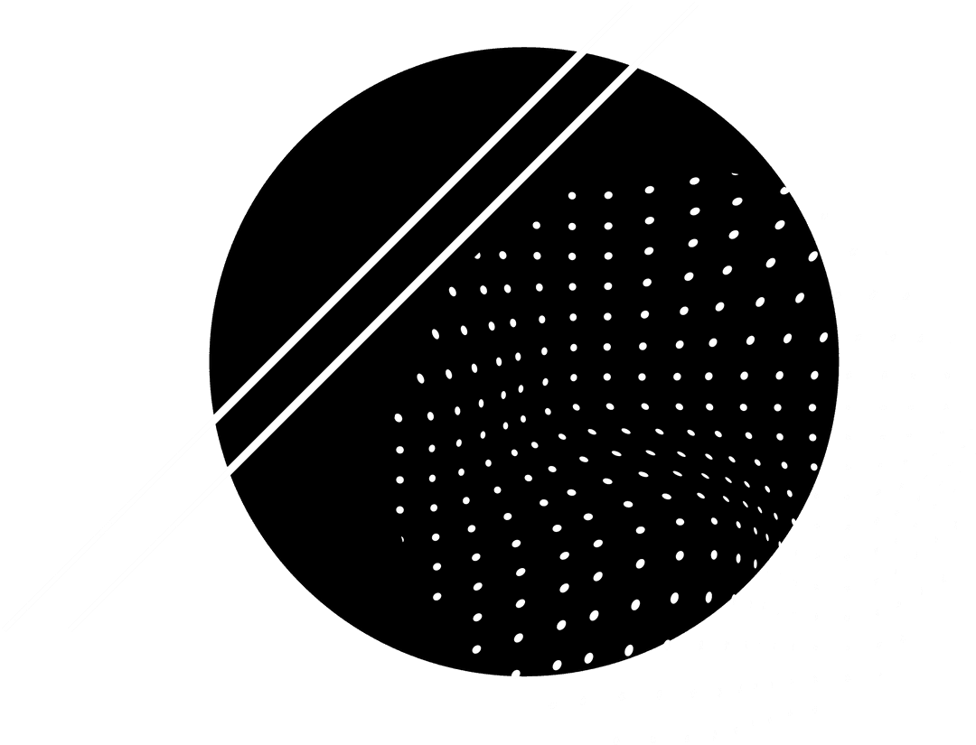 Minimalist Geometric Abstract Design with Transparent Background