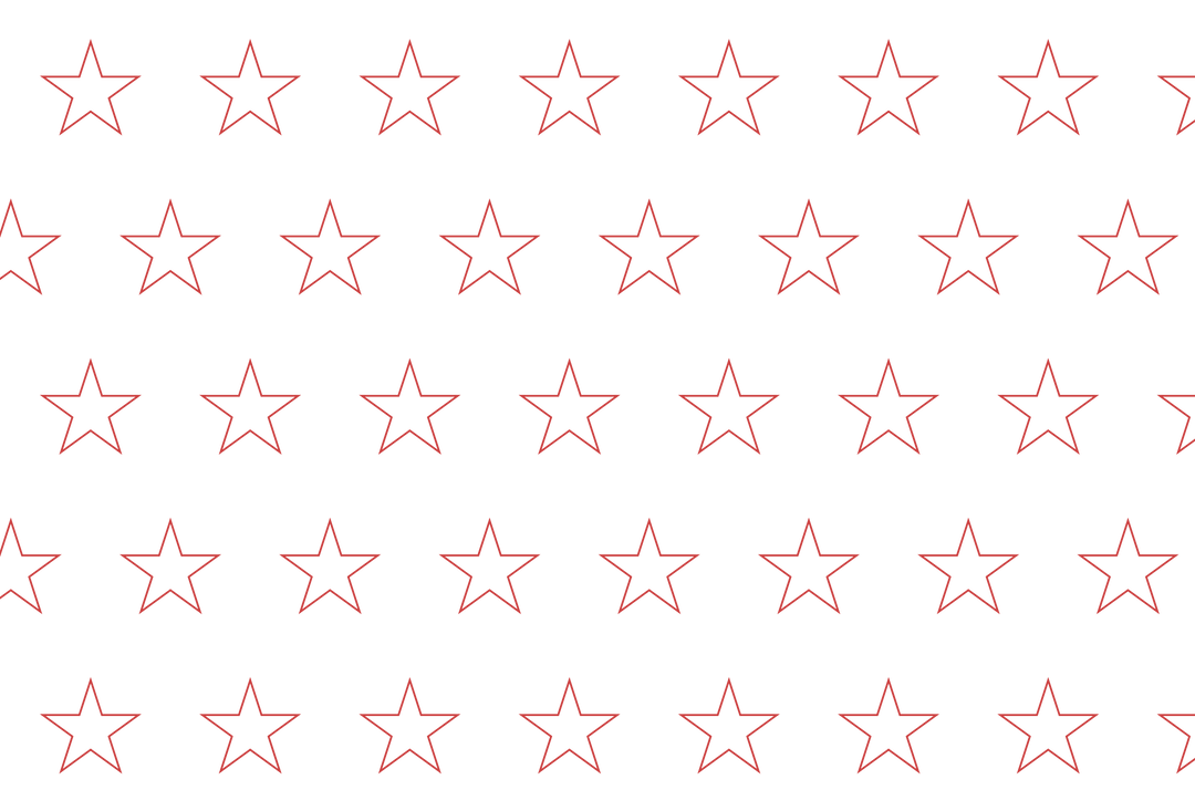 Repeating Red Stars Seamless Pattern on Transparent Background - Download Free Stock Images Pikwizard.com