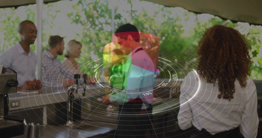 Digital Technology and Rapid Data over Coffee Shop Encounter