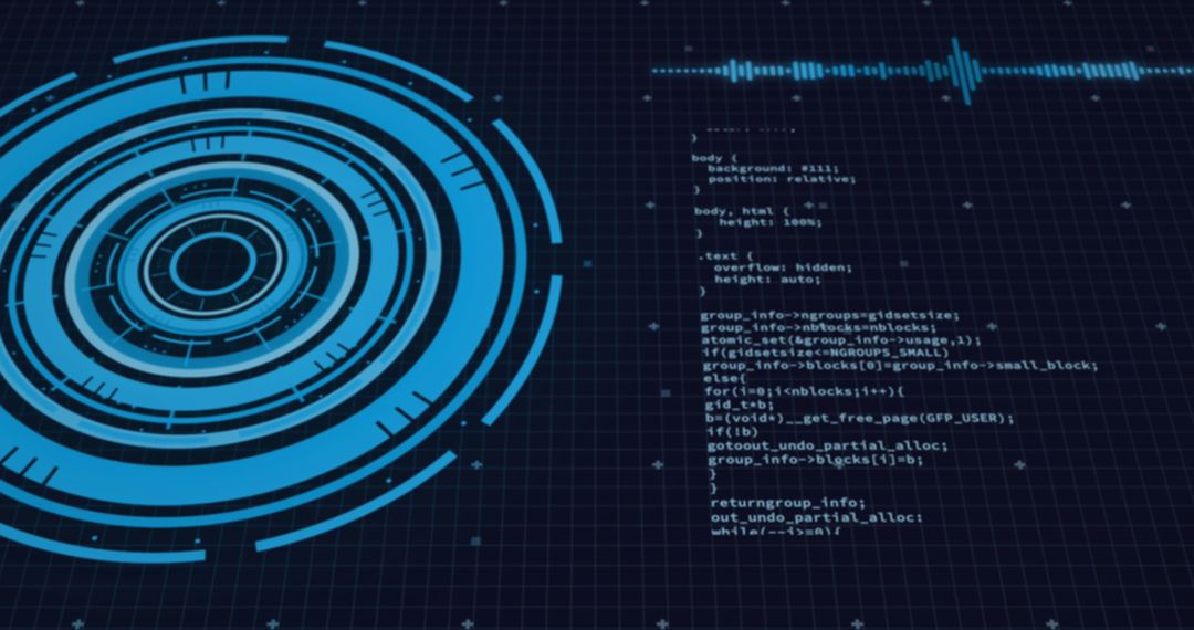 Digital Interface with Code and Holographic Elements