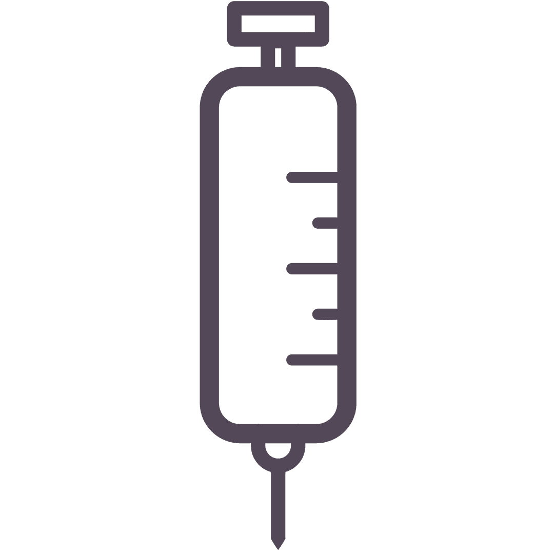 Transparent Grey Syringe Icon Vector Illustration