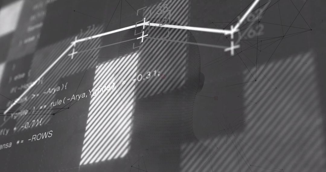 Futuristic Dashboard with Code and Analytics