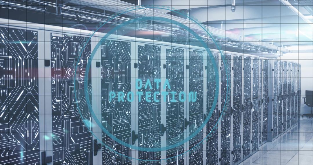 Data Center Corridors with Enhanced Cybersecurity Overlay