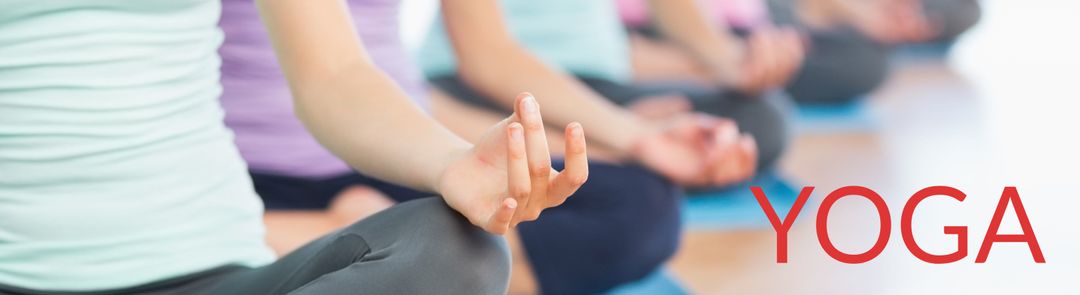 Group Yoga Pose Promoting Mindfulness and Serenity