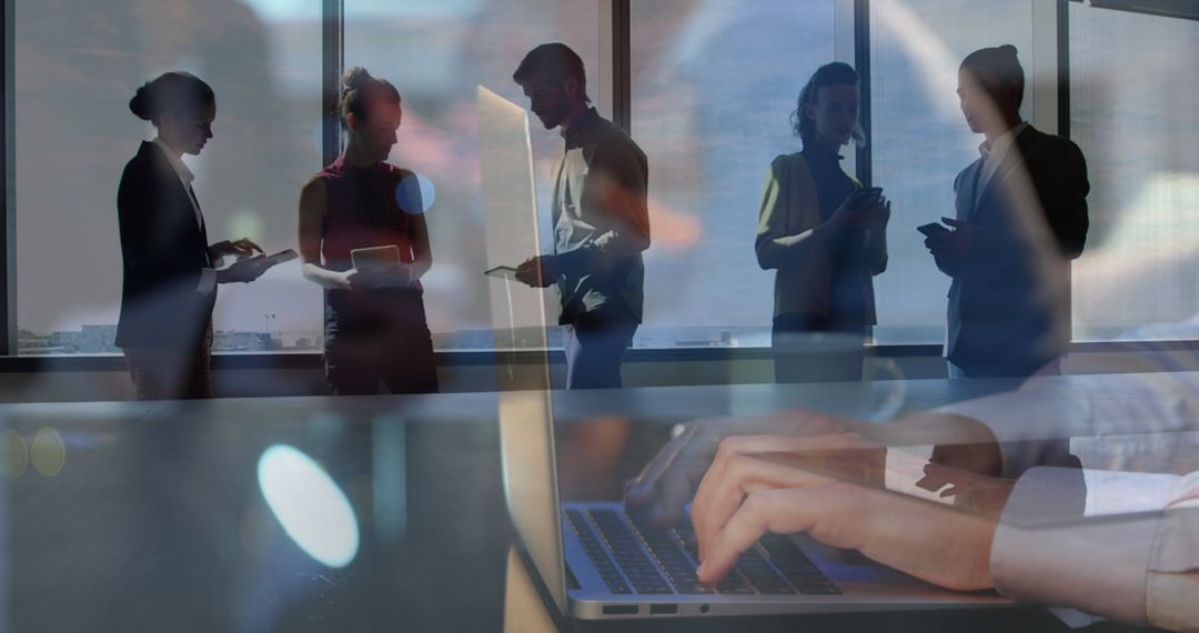 Digital Business Collaboration and Technology in Modern Office